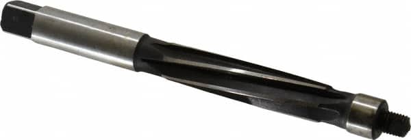 Made in USA - 9/16" Reamer Diam, Straight Shank, 2-1/8" Flute Length, Hand Expansion Reamer - Eagle Tool & Supply