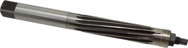 Made in USA - 1-1/8" Reamer Diam, Straight Shank, 4-1/8" Flute Length, Hand Expansion Reamer - Eagle Tool & Supply