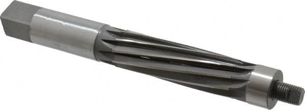 Made in USA - 1-1/2" Reamer Diam, Straight Shank, 4-13/16" Flute Length, Hand Expansion Reamer - Eagle Tool & Supply