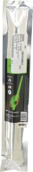 Cyalume - 1 Piece Green Chemical Lightstick - 12 Inch Long, 12 Hours Illumination Time, Nonflammable, Nontoxic and Waterproof, Snap and Shake Activation Method - Eagle Tool & Supply