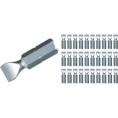 Square Contractor Grade Insert Bits #2 × 25mm (30 Piece Bulk Pack) - Eagle Tool & Supply