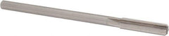 Made in USA - 0.4365" Cobalt 6 Flute Chucking Reamer - Straight Flute, 0.373" Straight Shank, 1-3/4" Flute Length, 7" OAL - Eagle Tool & Supply