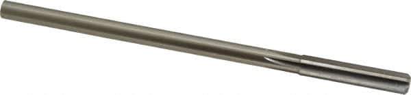 Made in USA - 0.3105" Cobalt 6 Flute Chucking Reamer - Straight Flute, 0.2792" Straight Shank, 1-1/2" Flute Length, 6" OAL - Eagle Tool & Supply