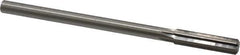 Made in USA - 7/16" Cobalt 6 Flute Chucking Reamer - Straight Flute, 0.373" Straight Shank, 1-3/4" Flute Length, 7" OAL - Eagle Tool & Supply