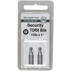Security Torx Insert Bit On 5/16″ Hex Drive T55s × 35mm (2 Bit Pack) - Eagle Tool & Supply