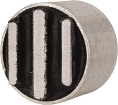 Mag-Mate - 1/4-2 Thread, 1" Diam, 3/4" High, 7.75 Lb Average Pull Force, Neodymium Rare Earth Pot Magnet - Aluminum Insulated - Eagle Tool & Supply