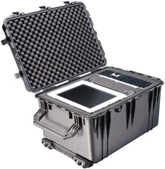 Pelican Products, Inc. - 23" Wide x 23" Deep x 19-31/64" High, Clamshell Hard Case - Black, Plastic - Eagle Tool & Supply