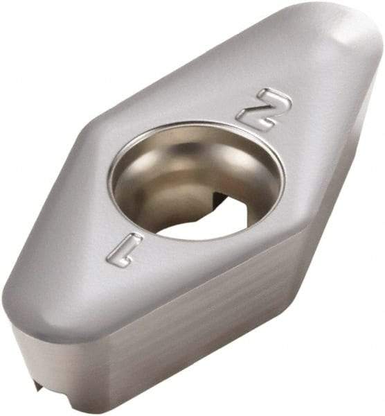 Seco - VPGX220608 E10 Grade H25 Carbide Milling Insert - Uncoated, 1/4" Thick, 0.031" Corner Radius - Eagle Tool & Supply