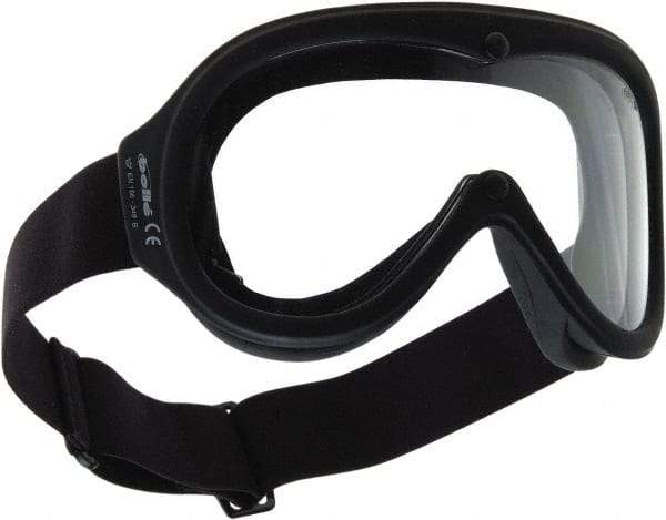 bolle SAFETY - Size Universal, Clear Anti-Fog & Scratch Resistant Lens, Safety Goggles - Indirect Vent, Black Frame - Eagle Tool & Supply