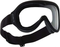 bolle SAFETY - Size Universal, Clear Anti-Fog & Scratch Resistant Lens, Safety Goggles - Indirect Vent, Black Frame - Eagle Tool & Supply