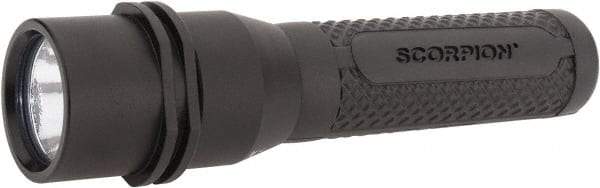 Streamlight - White LED Bulb, 200 Lumens, Industrial/Tactical Flashlight - Black Aluminum Body, 2 CR123A Lithium Batteries Included - Eagle Tool & Supply