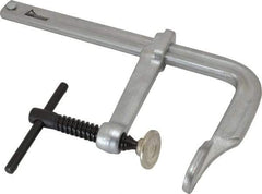 Gibraltar - 4-3/4" Throat Depth, 7-7/8" Max Capacity, Standard Sliding Arm Clamp - 2,200 Lb Clamping Pressure - Eagle Tool & Supply