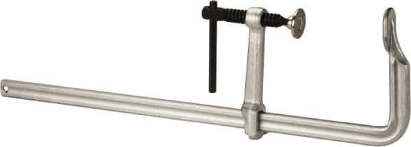 Gibraltar - 4-3/4" Throat Depth, 19-11/16" Max Capacity, Standard Sliding Arm Clamp - 1,650 Lb Clamping Pressure - Eagle Tool & Supply