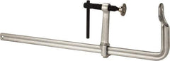 Gibraltar - 4-3/4" Throat Depth, 19-11/16" Max Capacity, Standard Sliding Arm Clamp - 1,650 Lb Clamping Pressure - Eagle Tool & Supply