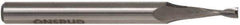 Onsrud - 3/8" Cutting Diam x 1" Length of Cut, 2 Flute, Upcut Spiral Router Bit - Uncoated, Right Hand Cut, High Speed Steel, 3-1/2" OAL x 1/2" Shank Diam, Double Edge, 19 to 32° Helix Angle - Eagle Tool & Supply