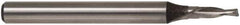 Onsrud - 1/4" Cutting Diam x 3/4" Length of Cut, 2 Flute, Downcut Spiral Router Bit - Uncoated, Right Hand Cut, High Speed Steel, 3-1/4" OAL x 1/2" Shank Diam, Double Edge, 19 to 32° Helix Angle - Eagle Tool & Supply