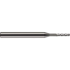 Harvey Tool - 3/32" Diam, 0.279" LOC, 4 Flute Solid Carbide Ball End Mill - Exact Industrial Supply
