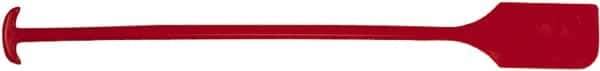 Remco - Red Polypropylene Mixing Paddle without Holes - 52" Overall Length - Eagle Tool & Supply