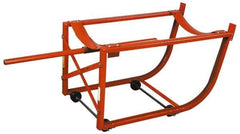 Value Collection - 600 Lb Load Capacity, Tilting Drum Cradle - 19-1/2" Wide x 21" High - Eagle Tool & Supply