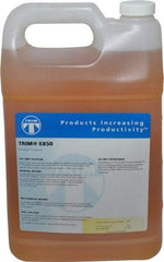 Master Fluid Solutions - Trim E850, 1 Gal Bottle Cutting & Grinding Fluid - Water Soluble, For Cutting, Grinding - Eagle Tool & Supply