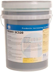 Master Fluid Solutions - Trim SC520, 5 Gal Pail Cutting & Grinding Fluid - Semisynthetic, For CNC Turning, Drilling, Milling, Sawing - Eagle Tool & Supply