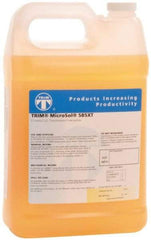 Master Fluid Solutions - Trim MicroSol 585XT, 1 Gal Bottle Cutting & Grinding Fluid - Semisynthetic, For Machining - Eagle Tool & Supply