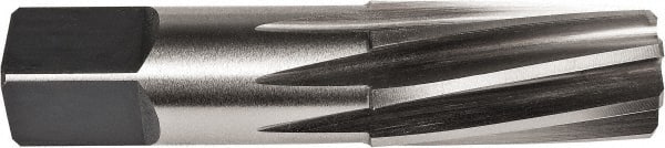 Union Butterfield - 1" Pipe, 1.212" Diam, 1.103" Small End Diam, 1-1/8" Straight Shank, 1-3/4" Flute, Taper Pipe Reamer - Eagle Tool & Supply