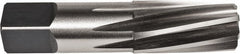 Union Butterfield - 1" Pipe, 1.212" Diam, 1.103" Small End Diam, 1-1/8" Straight Shank, 1-3/4" Flute, Taper Pipe Reamer - Eagle Tool & Supply