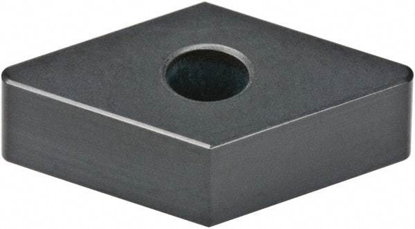 Kennametal - DNMA332 S0820 Grade KB1340 PCBN Turning Insert - Uncoated, 55° Diamond, 3/8" Inscr Circle, 3/16" Thick, 1/32" Corner Radius - Eagle Tool & Supply