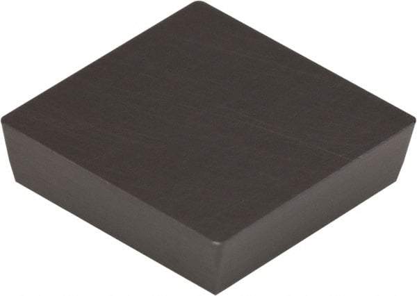 Kennametal - SPU422 T0220 Grade KY1615 Ceramic Turning Insert - Uncoated, 90° Square, 1/2" Inscr Circle, 1/8" Thick, 1/32" Corner Radius - Eagle Tool & Supply