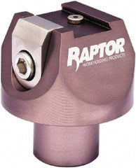 Raptor Workholding - 3/4" Jaw Width, 1-1/2" High Dovetail Vise - For Use with 4 & 5 Axis Workholding Systems - Eagle Tool & Supply