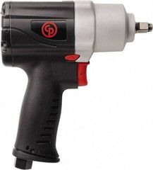 Chicago Pneumatic - 3/8" Drive, 9,400 RPM, 415 Ft/Lb Torque Impact Wrench - Pistol Grip Handle, 1,700 IPM, 20 CFM, 90 psi, 1/4" NPT Inlet - Eagle Tool & Supply