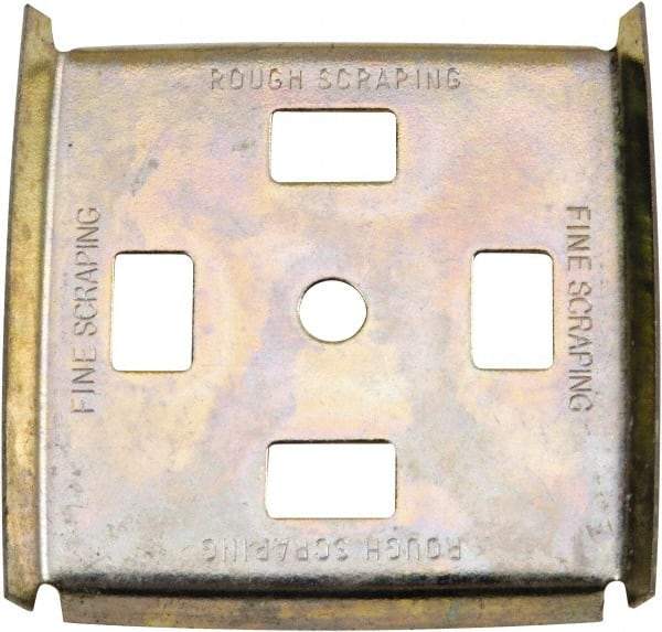 Hyde Tools - Carbon Steel Scraper Replacement Blade - 2.55" Blade Length x 2.55" Blade Width, For Hyde Lifetime Scrapers - Eagle Tool & Supply