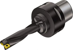 Sandvik Coromant - 39mm Max Drill Depth, 3xD, 12mm Diam, Indexable Insert Drill - 2 Inserts, C4 Modular Connection Shank - Eagle Tool & Supply