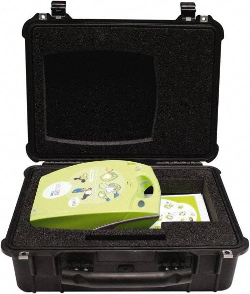 Zoll - High Impact Structural Copolymer Pelican Defibrillator Case - 13 Inch Wide x 18 Inch High x 7 Inch Deep, Compatible With Zoll AED Plus - Eagle Tool & Supply