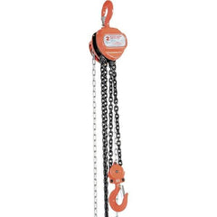 Vestil - 4,000 Lb Lifting Capacity, 15' Lift Height, Hand Hoist - Made from Chain - Eagle Tool & Supply