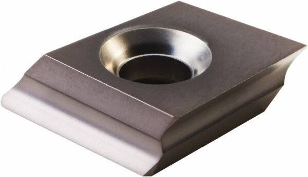 Kennametal - D2FIX150505 MS Grade KCU10 Carbide Turning Insert - AlTiN Finish, 56° Irregular, 5mm Thick, 0.5mm Corner Radius - Eagle Tool & Supply