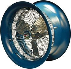 Patterson Fan - 22" Blade, 1/2 hp, 5,570 CFM, Industrial Circulation Fan - Suspension, 115 AC Volts, 6 Amps, 1 Speed - Eagle Tool & Supply