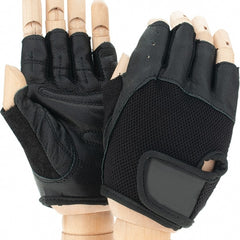 ironCLAD - Size M (8-9) Synthetic Leather Anti-Vibration/Impact Protection Work Gloves - Eagle Tool & Supply