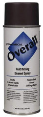Rust-Oleum - Brown, Gloss, Enamel Spray Paint - 5 to 8 Sq Ft per Can, 12 oz Container - Eagle Tool & Supply