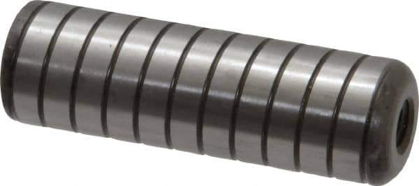 Holo-Krome - 5/8" Diam x 2" Pin Length 4000 Alloy Steel Pull Out Dowel Pin - Black Luster Finish, C 47-58 & C 60 (Surface) Hardness, 1 Beveled & 1 Threaded End - Eagle Tool & Supply