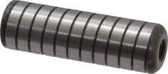 Holo-Krome - 5/8" Diam x 2" Pin Length 4000 Alloy Steel Pull Out Dowel Pin - Black Luster Finish, C 47-58 & C 60 (Surface) Hardness, 1 Beveled & 1 Threaded End - Eagle Tool & Supply