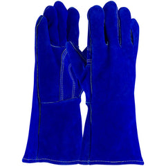 ‎73-7007LHO Welders / Foundry Gloves - Bl. Bison Welding Glove - Select Shoulder - Cotton Lined - Kevlar Stitch - Exact Industrial Supply