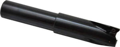 Kennametal - 1-1/2" Cut Diam, 0.71" Max Depth of Cut, 1-1/4" Shank Diam, 8" OAL, Indexable Square Shoulder End Mill - EC18.., EP18.. Inserts, Cylindrical Shank, 0° Lead Angle - Eagle Tool & Supply