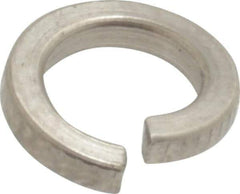 Value Collection - M6, 6.1mm ID, 1.6mm Thick High Collar Split Lock Washer - 18-8 Austenitic Grade A2 Stainless Steel, Uncoated, 6.1mm Min ID, 6.5mm Max ID, 9.9mm Max OD - Eagle Tool & Supply