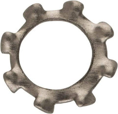 Value Collection - M6 Screw, 6.4mm ID, Stainless Steel External Tooth Lock Washer - 11mm OD, Uncoated, Grade 18-8 & Austenitic A2 - Eagle Tool & Supply
