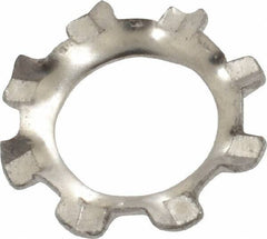 Value Collection - M8 Screw, 8.4mm ID, Stainless Steel External Tooth Lock Washer - 15mm OD, Uncoated, Grade 18-8 & Austenitic A2 - Eagle Tool & Supply