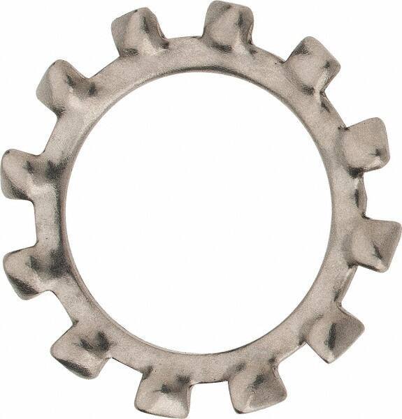 Value Collection - M16 Screw, 17mm ID, Stainless Steel External Tooth Lock Washer - 26mm OD, Uncoated, Grade 18-8 & Austenitic A2 - Eagle Tool & Supply