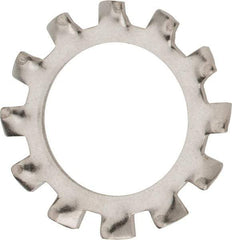 Value Collection - M18 Screw, 21mm ID, Stainless Steel External Tooth Lock Washer - 33mm OD, Uncoated, Grade 18-8 & Austenitic A2 - Eagle Tool & Supply