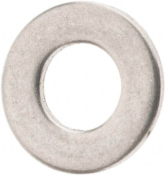 Value Collection - M4 Screw, Grade 316 Stainless Steel Standard Flat Washer - 4.3mm ID x 9mm OD, Plain Finish - Eagle Tool & Supply